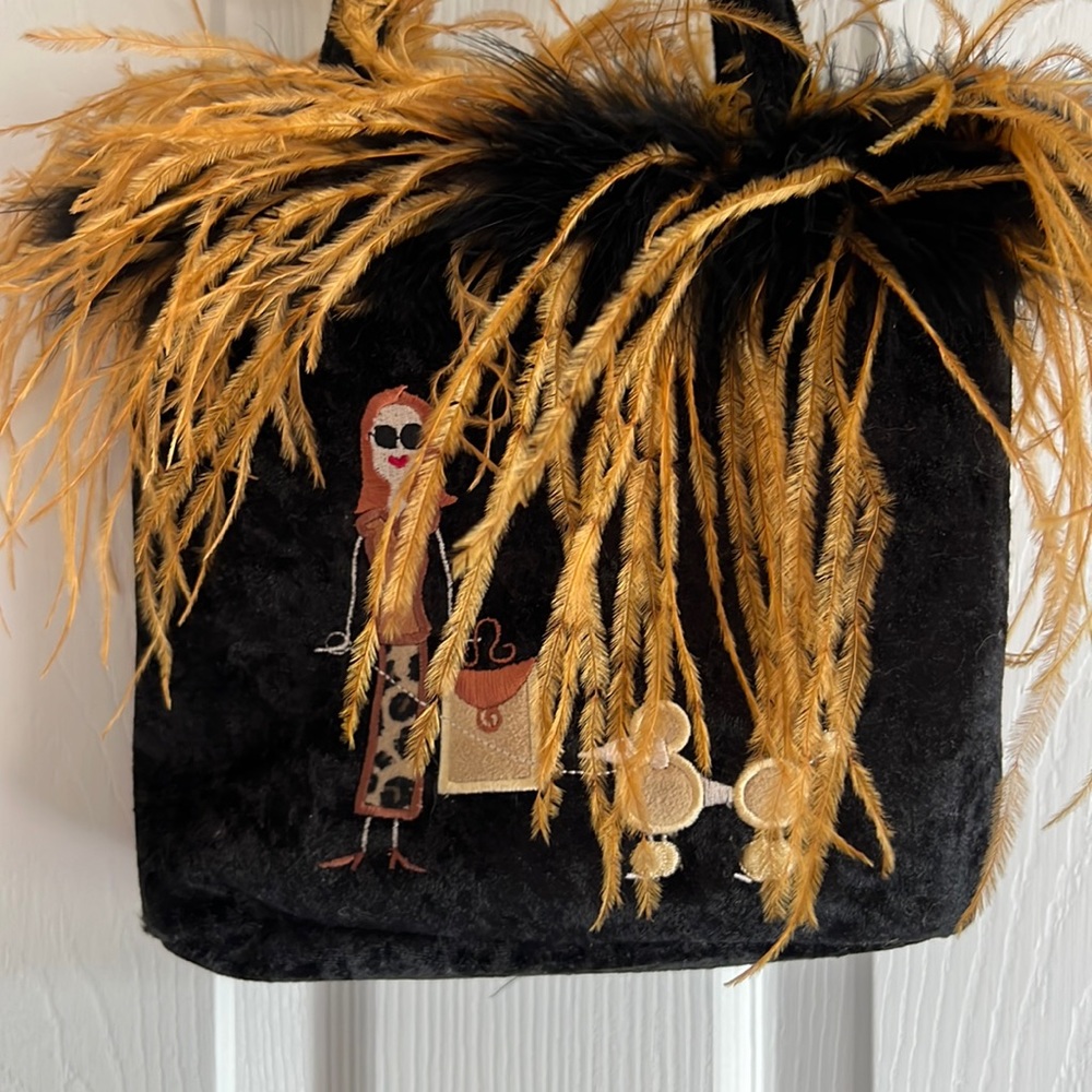 Velvet Poodle bag